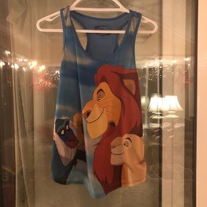 Lion King - Disney - racer back tank top